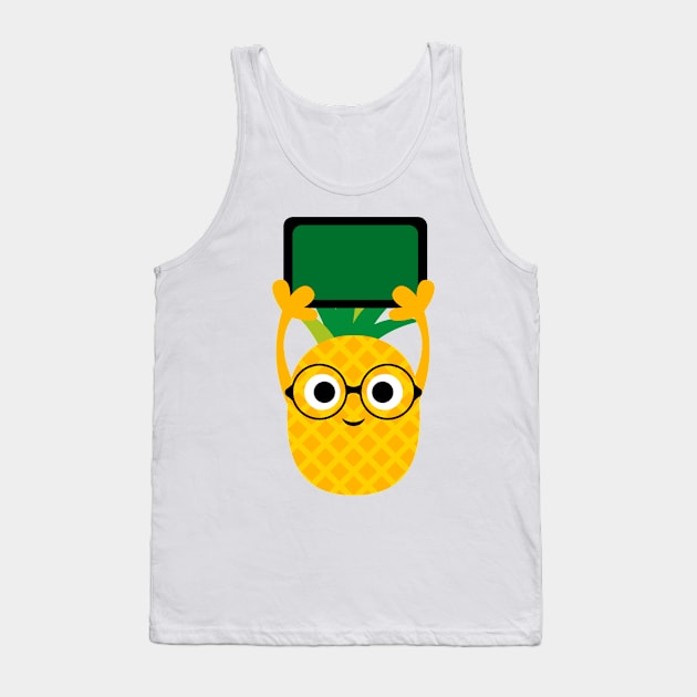 Fruits Pineapple Tank Top by Hastag Pos